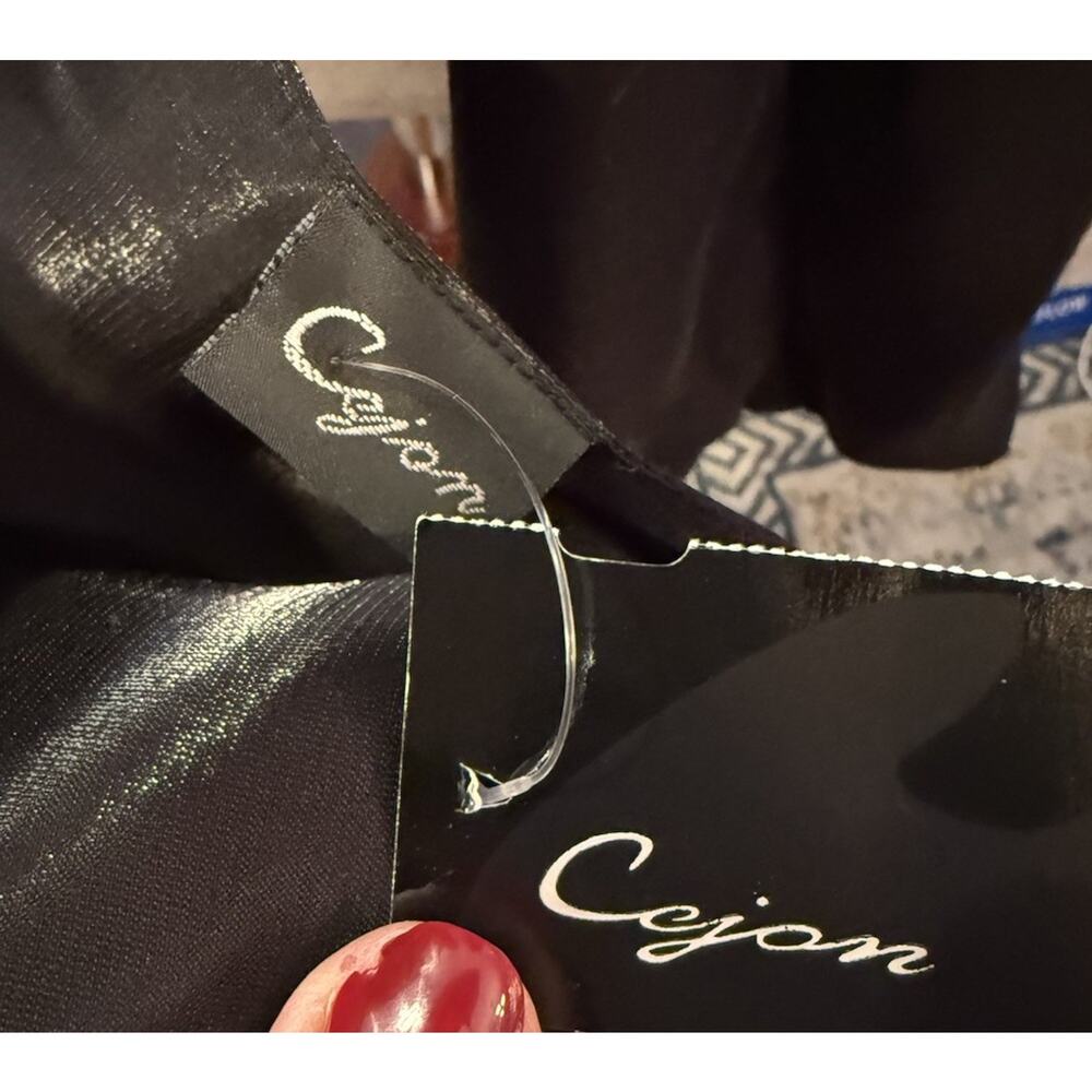 NWT Cejon Satin Sheen Wrap Shawl 72"X 18" Scarf Dressy Versatile Rayon/poly - Picture 5 of 5